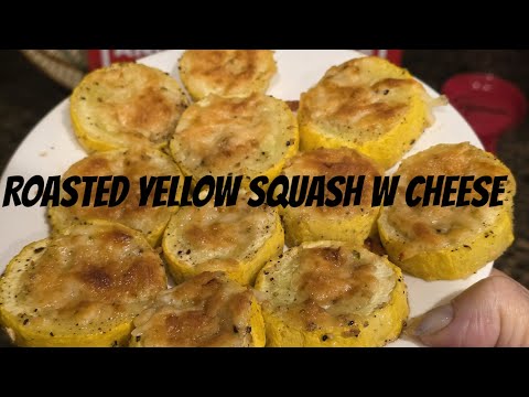 3 Ingredient Roasted Yellow Squash