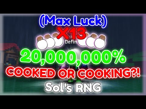I USED 13 HEAVENLY POTION 2'S IN SOL'S RNG! (AM I COOKING?!)