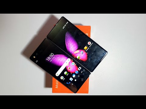 ZTE Axon M Foldable phone unboxing 2021