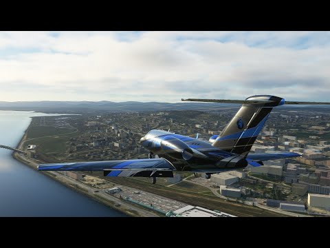 [MSFS2020] Cessna Citation CJ4 | Landing at Dundee Airport