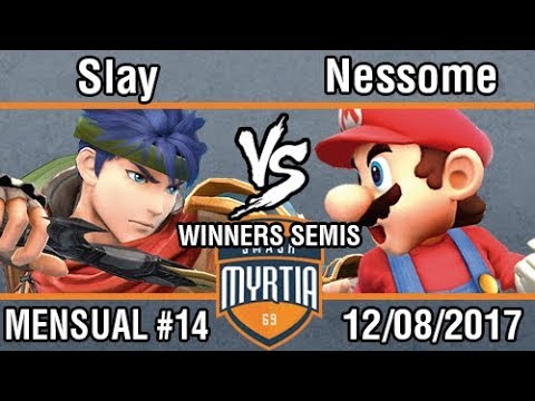 [SMASH MYRTIA69 #14] Slay (Ike) vs Nessome (Mario) Winners Semis