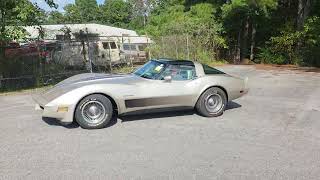 1982 Chevrolet Corvette Collector Edition Walk Around and Drive By