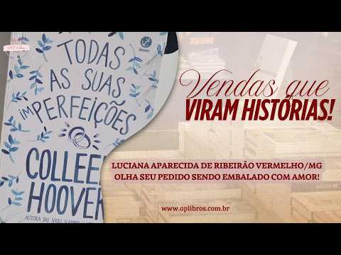 Pedido embalado e enviado para Luciana Aparecida de Ribeirão Vermelho/MG #aplibros