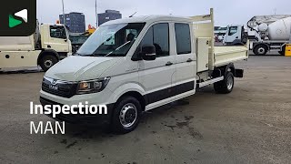 MAN TGE 5.120 Kipper met Kist Dubbel Cabine 3,5t Trekhaak Navi Camer dump truck < 3.5t | Image 4 - Autoline