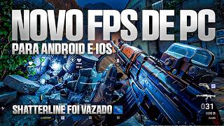 NOVO FPS DE PC PARA MOBILE FOI VAZADO NO TAPTAP! MELHOR QUE COD MOBILE?🔥🔥SHATTERLINE
