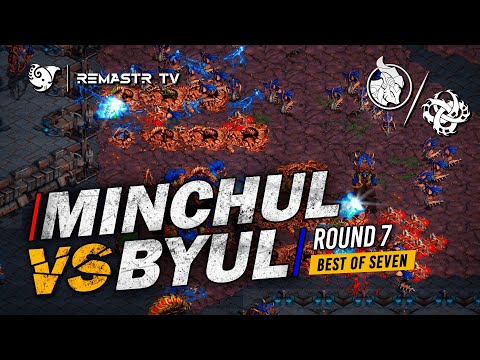 STARCRAFT FASTEST COREANO 🇰🇷 MINCHUL vs BYUL 🇰🇷 ROUND 7