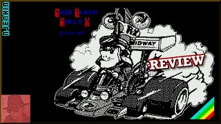 Maze Death Rally X : Homebrew from 2018 - on the ZX Spectrum 128K !! with Commentary