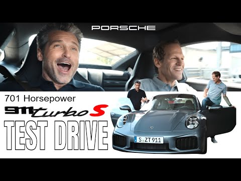 Test Drive The New 2026 Porsche 911 Turbo S Patrick Dempsey and Jörg Bergmeister