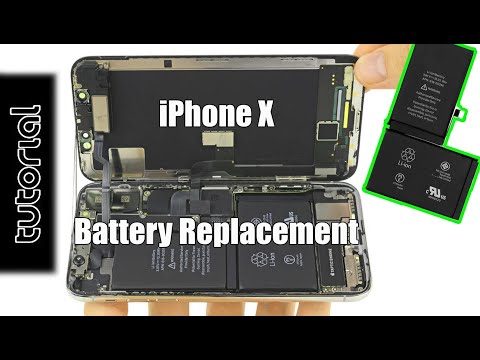 iPhone X Battery Replacement Tutorial / Wymiana baterii