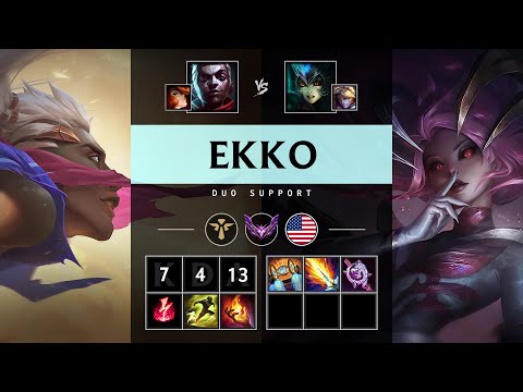 Ekko Support vs Nami - NA Master Patch 25.13