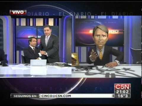 C5N - EL PASE ENTRE EDUARDO FEINMANN Y FABIAN DOMAN