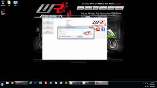 Account Menu in the Woolich Racing Tuned (WRT) software