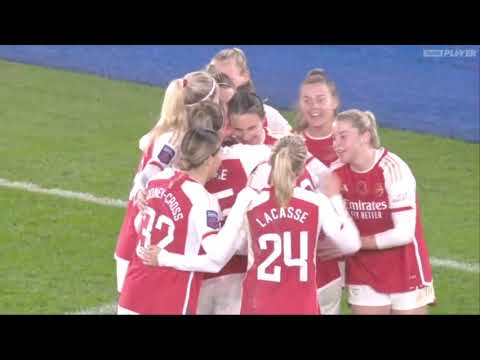 2023-11-12 - J6 - Leicester 2-3 Arsenal - Cailtlin Foord (Contre attaque et Lob inspiré)