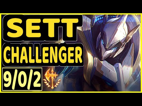 TAY (SETT) - 9/0/2 KDA CHALLENGER GAMEPLAY - BR