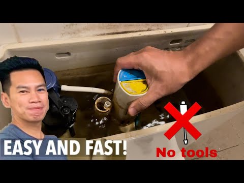 How To Fix The Push Button Cistern Toilet Flush No Tools Required - Easy And Fast