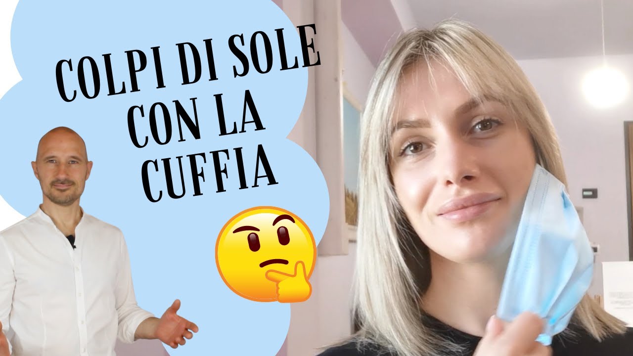 Come fare i Colpi di sole e avere dei capelli Biondissimi Utilizzando la cuffia al silicone 😉