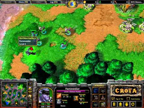 warchiefrich (NE) vs Nicker (NE) - G1 - WarCraft 3 - WC671