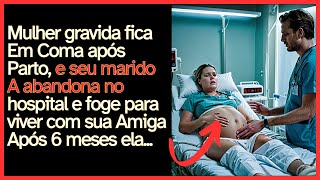 Mulher Gravida Em Coma Após Parto o Marido Abandona no Hospital e Some Com Amiga Após 6 meses ela...