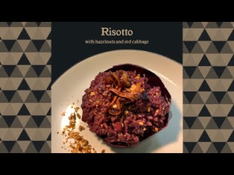 Risotto With Hazelnuts &amp; Red Cabbage