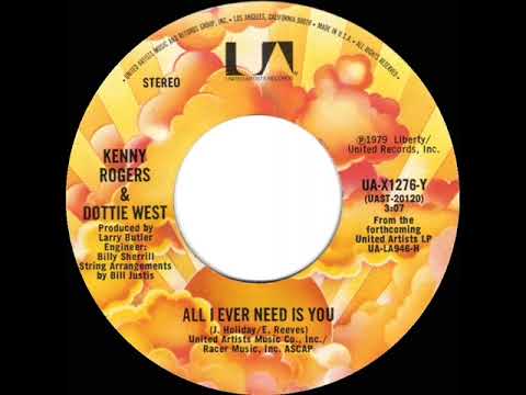 1979 Kenny Rogers & Dottie West - All I Ever Need Is You (a #1 C&W hit)