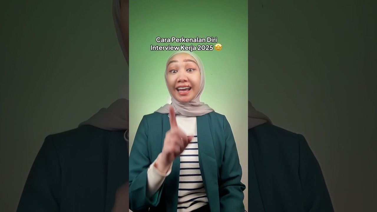 CARA PERKENALAN DIRI INTERVIEW KERJA #tipskerjavina