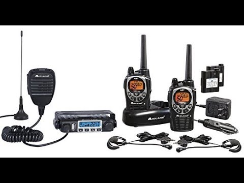 Midland Consumer Radio ORMXT115VP Micro Mobile 15W GMRS with 8 Repeater Channels & Portable 36