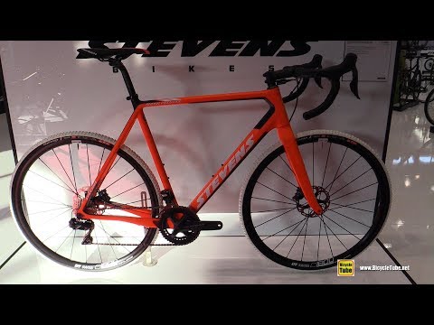 2018 Stevens Super Prestige Disc Di2 Cycle Cross Bike - Walkaround - 2017 Eurobike