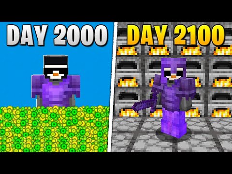 SB737 - I Survived 2,100 Days in HARDCORE Minecraft...