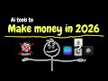 Al Tools To Make Money In 2026 Not Just ChatGPT Ai