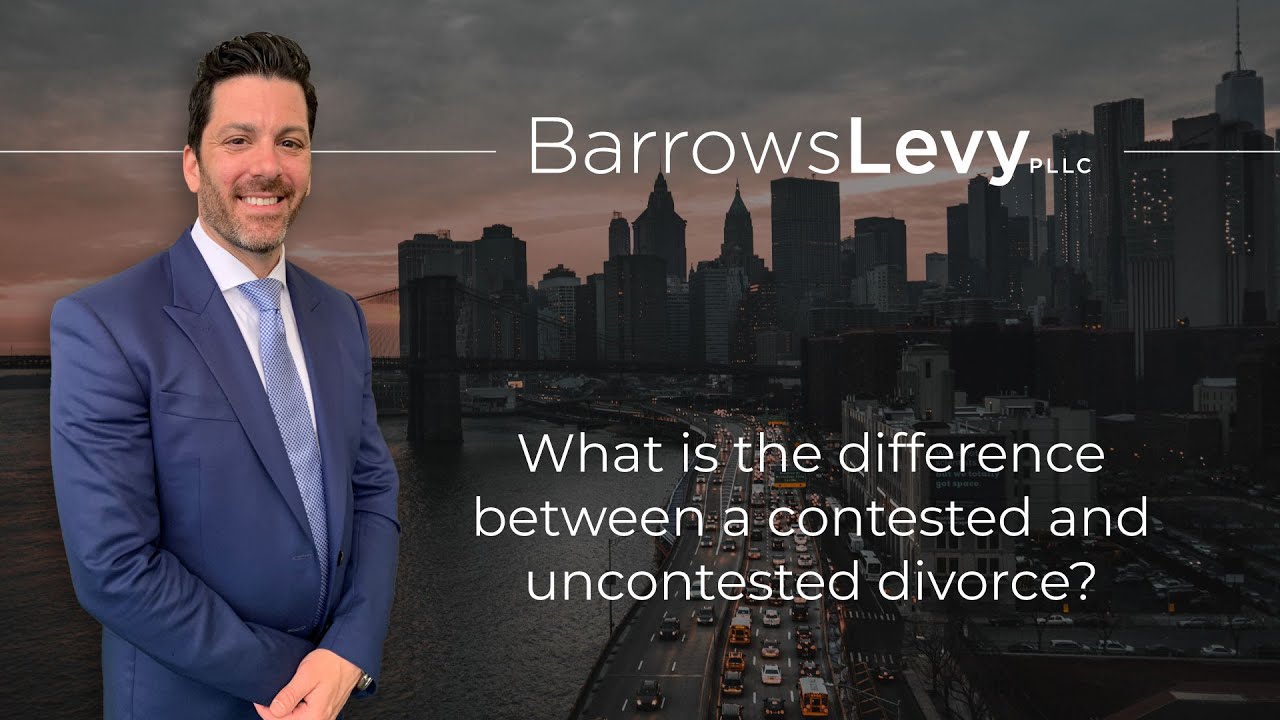 Uncontested Divorce Lawyer Nassau County NY Barrows Levy