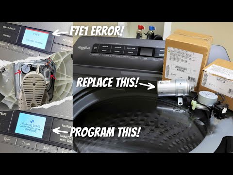 F7e1 Error Code Whirlpool Washer Top Loader