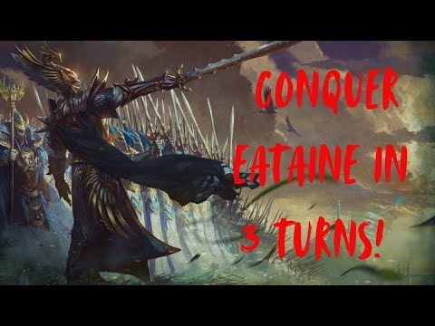 Conquer Eataine in 3 Turns | Tyrion Legendary Start Guide | Total War: Warhammer III