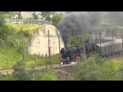 Gotthard Steam 2015 II 05:  01 202 & 01 150 Wattingen curve