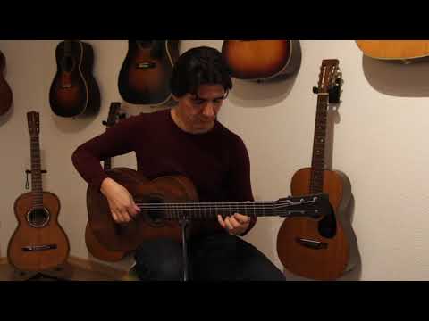 Manuel de Soto Y Solares ~1870 classical guitar- amazing survivor, relation to Ant. de Torres +video image 11