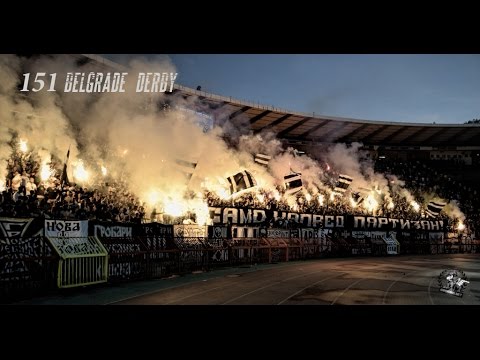 SAMO JEDNO IME ZNAM, PARTIZAN BEOGRAD ! | 151 derbi Zvezda - Partizan 16.04.2016