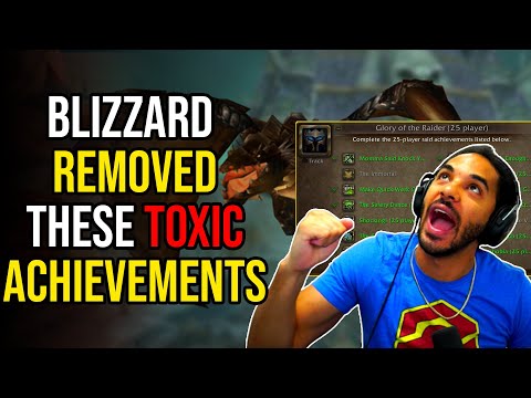 BREAKING! Blizzard Removes 20 Man Achievements From Raid Mounts!