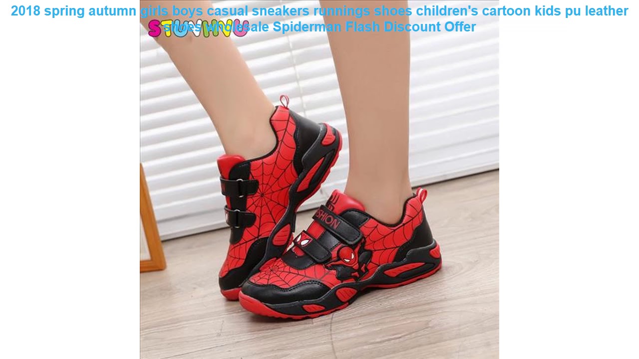 2018 spring autumn girls boys casual sneakers runnings shoes children'