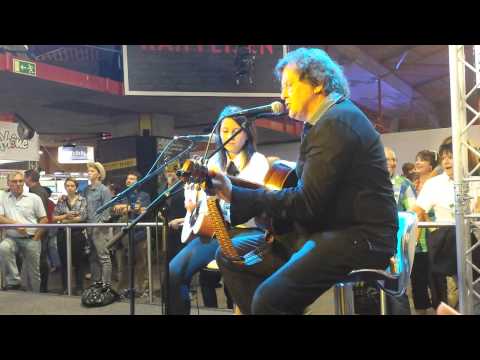 Paul Mac Bonvin et Priscilla à la foire du Valais