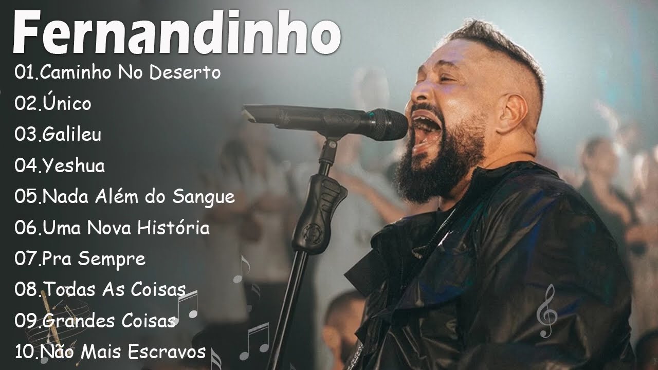 FERNANDINHO ||  Caminho No Deserto,.. Coleção das melhores músicas gospel para você #fernandinho