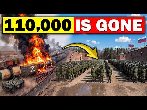 Russia's Main Railway Link Is Gone—1,000 Russian Tanks STUCK on the Frontline