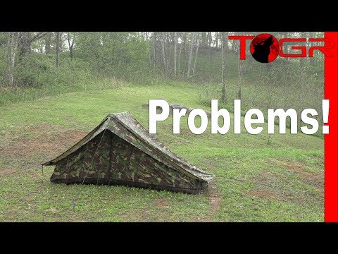 NICHT KAUFEN - Militärzelt-Fehler! - 2-Mann-Zelt der niederländischen Spezialeinheiten