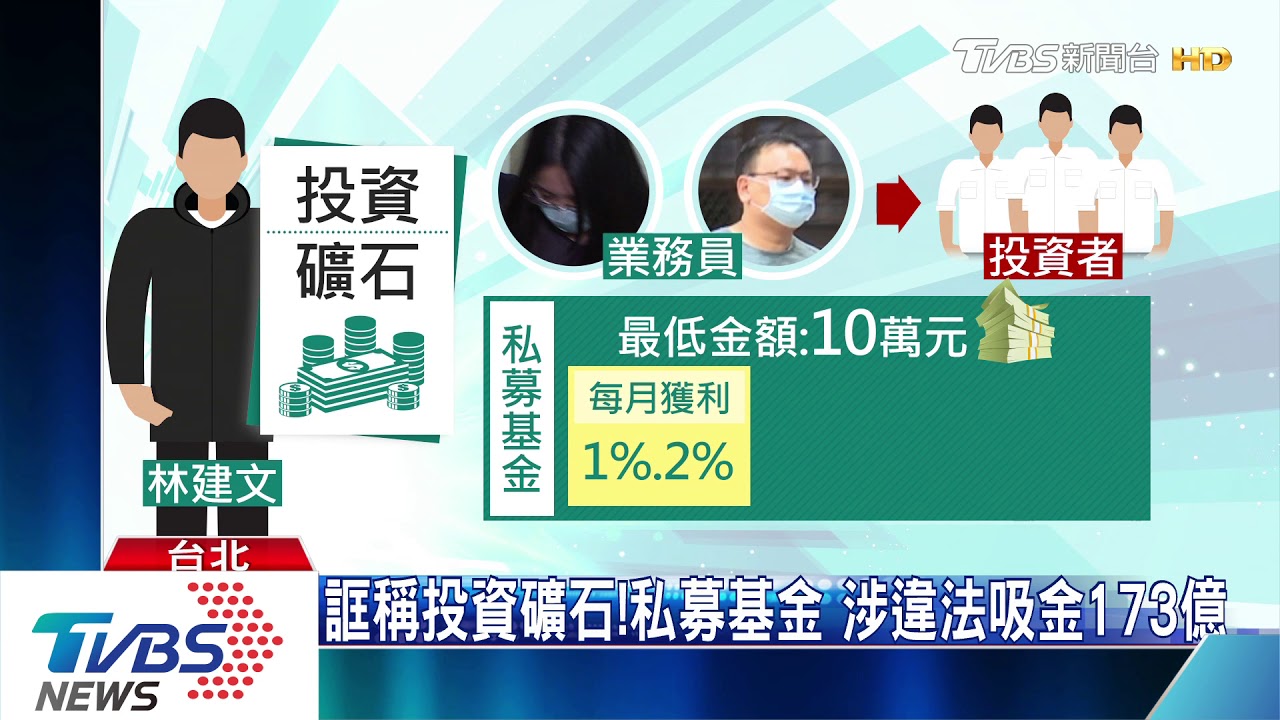 誆稱投資礦石!私募基金 涉違法吸金173億