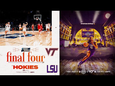 (1) Virginia Tech vs (3) LSU | 2023 NCAA Tournament: Final Four | 3.31.23