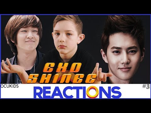 British Kids React to | EXO and SHINee (Reactions) | ocUKids KPOP #3