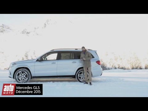 Mercedes GLS 350 d 4 Matic 2016 [ESSAI] : Remontée mécanique [VIDEO]