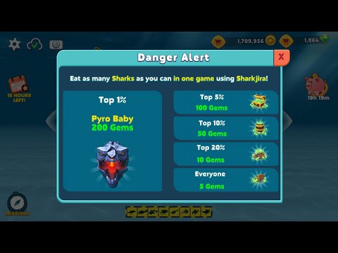 SHARKJIRA LIVE EVENT - HUNGRY SHARK EVOLUTION