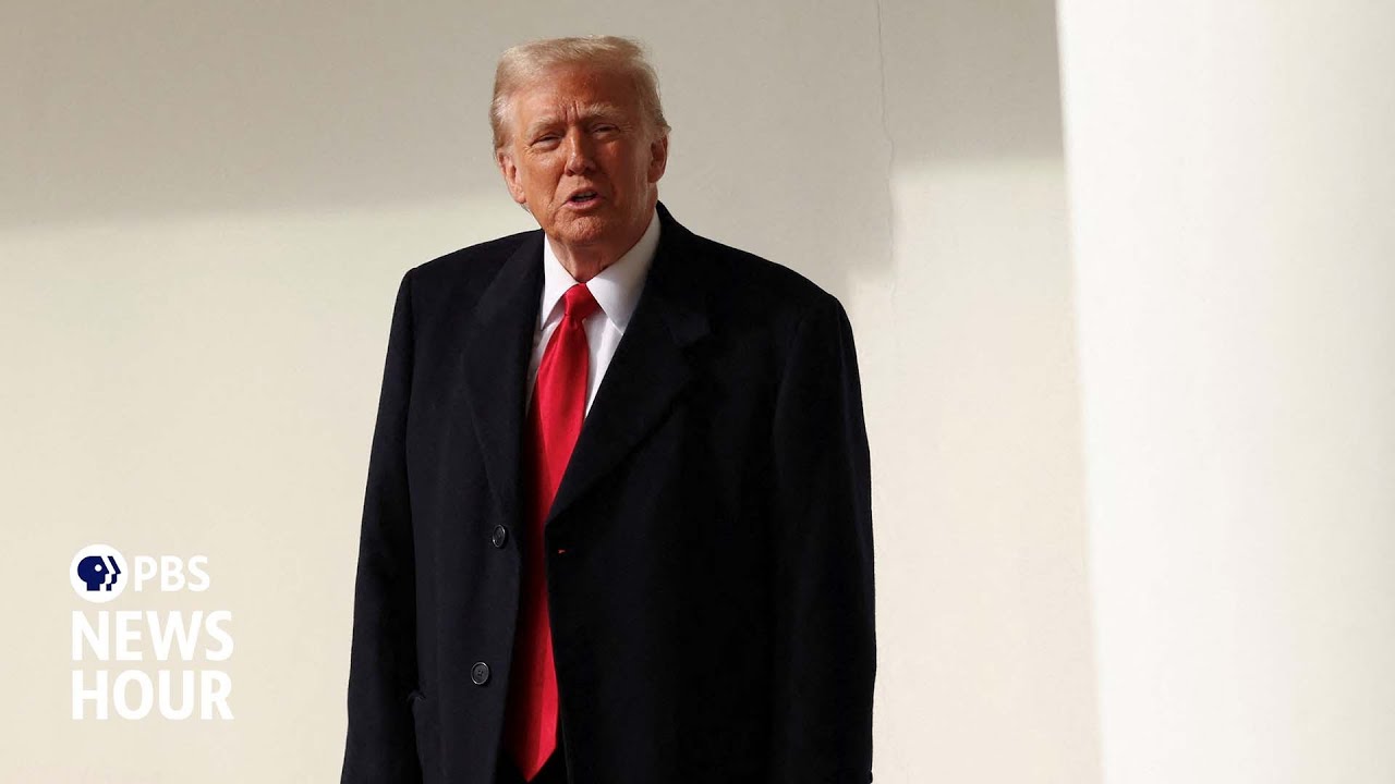 Trump unleashes wave of executive orders in promised overhaul of U.S. policies