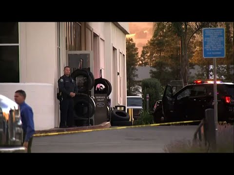 A man who had just been fired from a Northern California Ford dealership shot and killed two employees and then killed himself Tuesday evening, police and witnesses said. (June 26)
