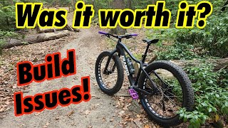 My Framed Minnesota fat bike is complete! So what took so long?
