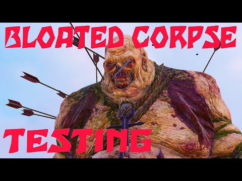 Bloated Corpse  Battle Testing.  Total War Warhammer 2